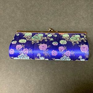 Vintage Tiny Floral Satin Purse